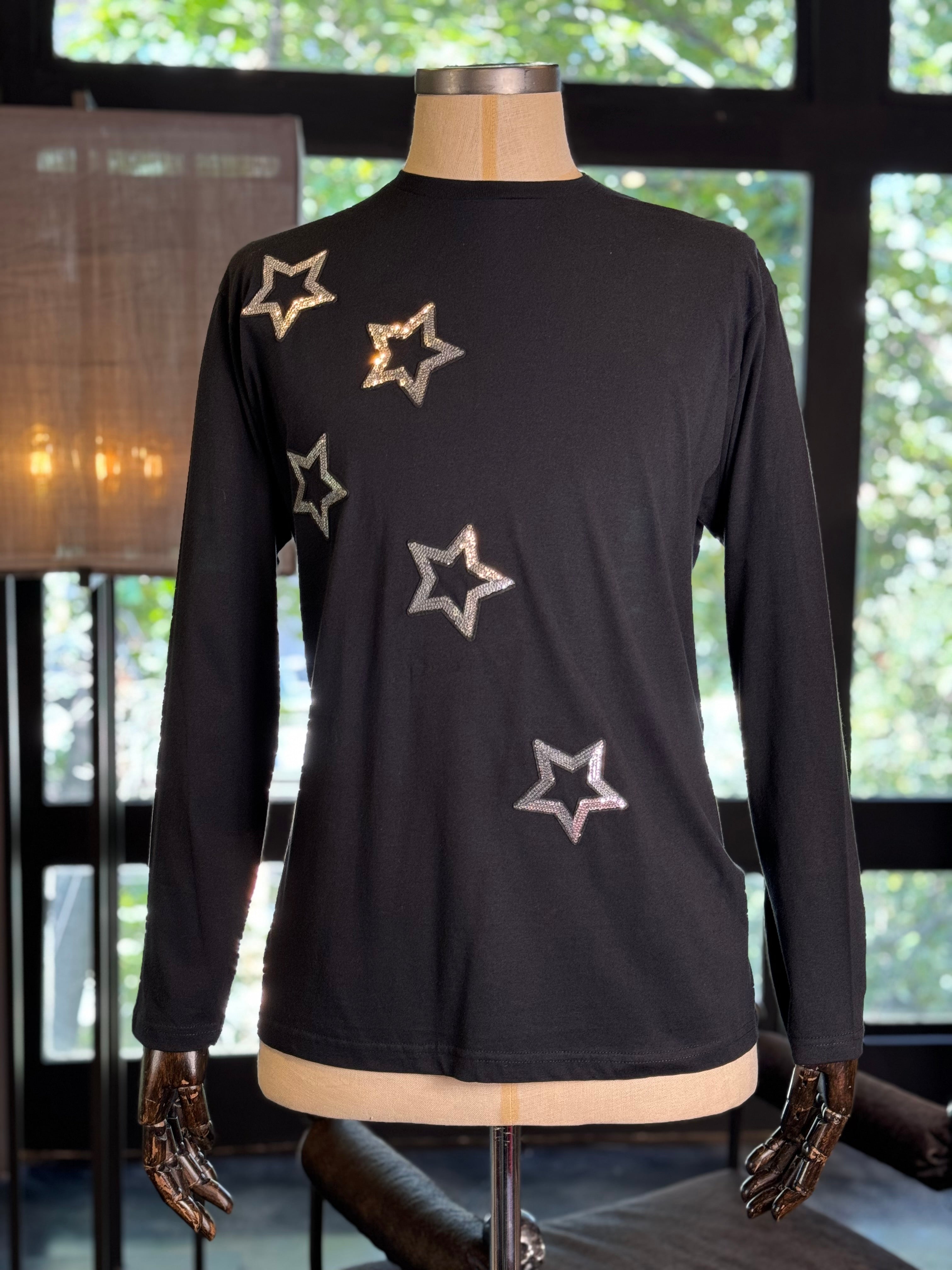 Camiseta estrellas manga larga