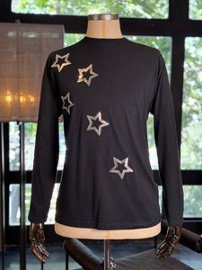 Camiseta estrellas manga larga