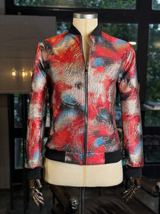 Bomber aerosol roja azul