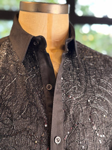 Camisa enjambre negro