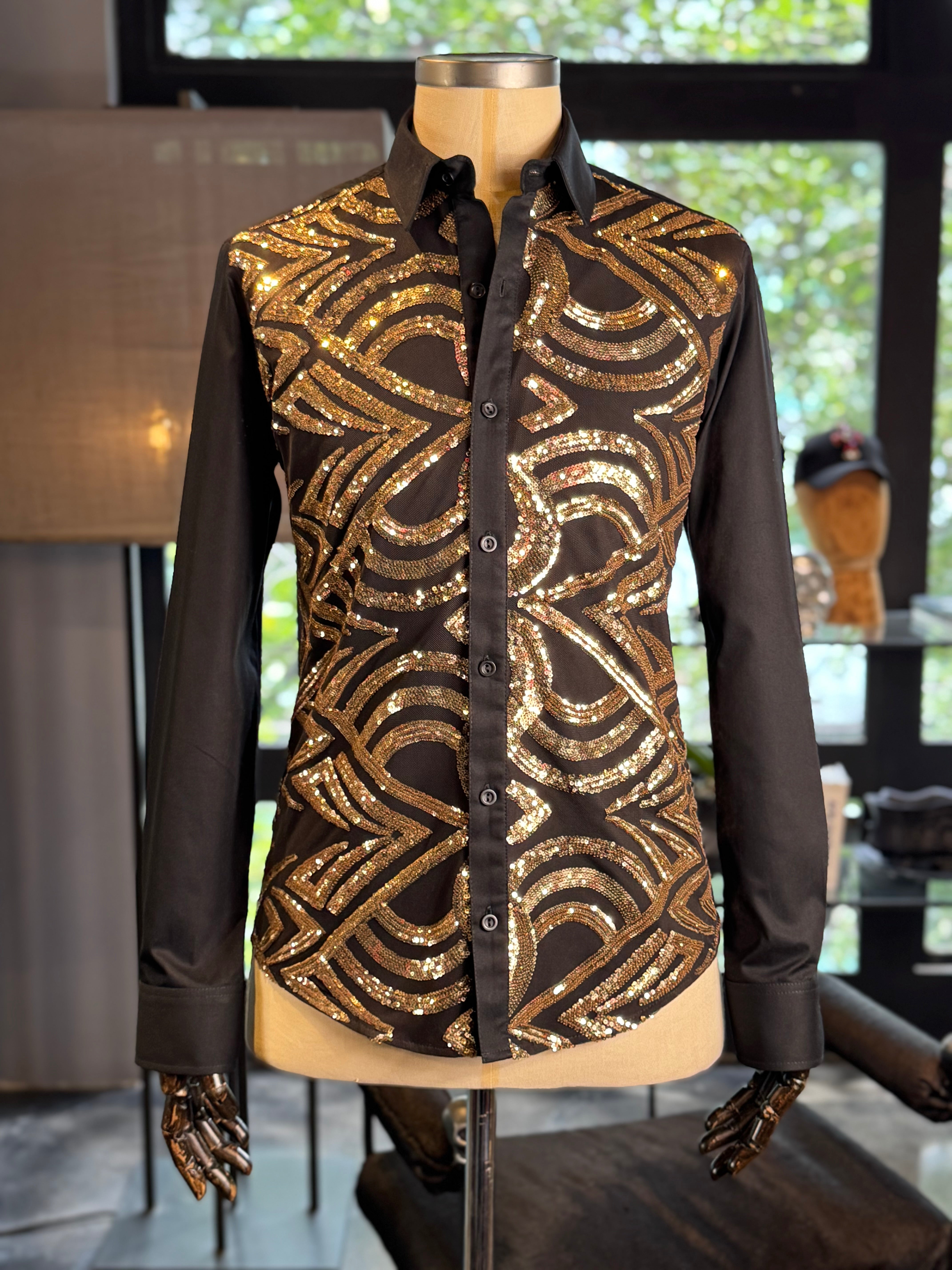 Camisa deco oro