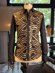 Camisa deco oro