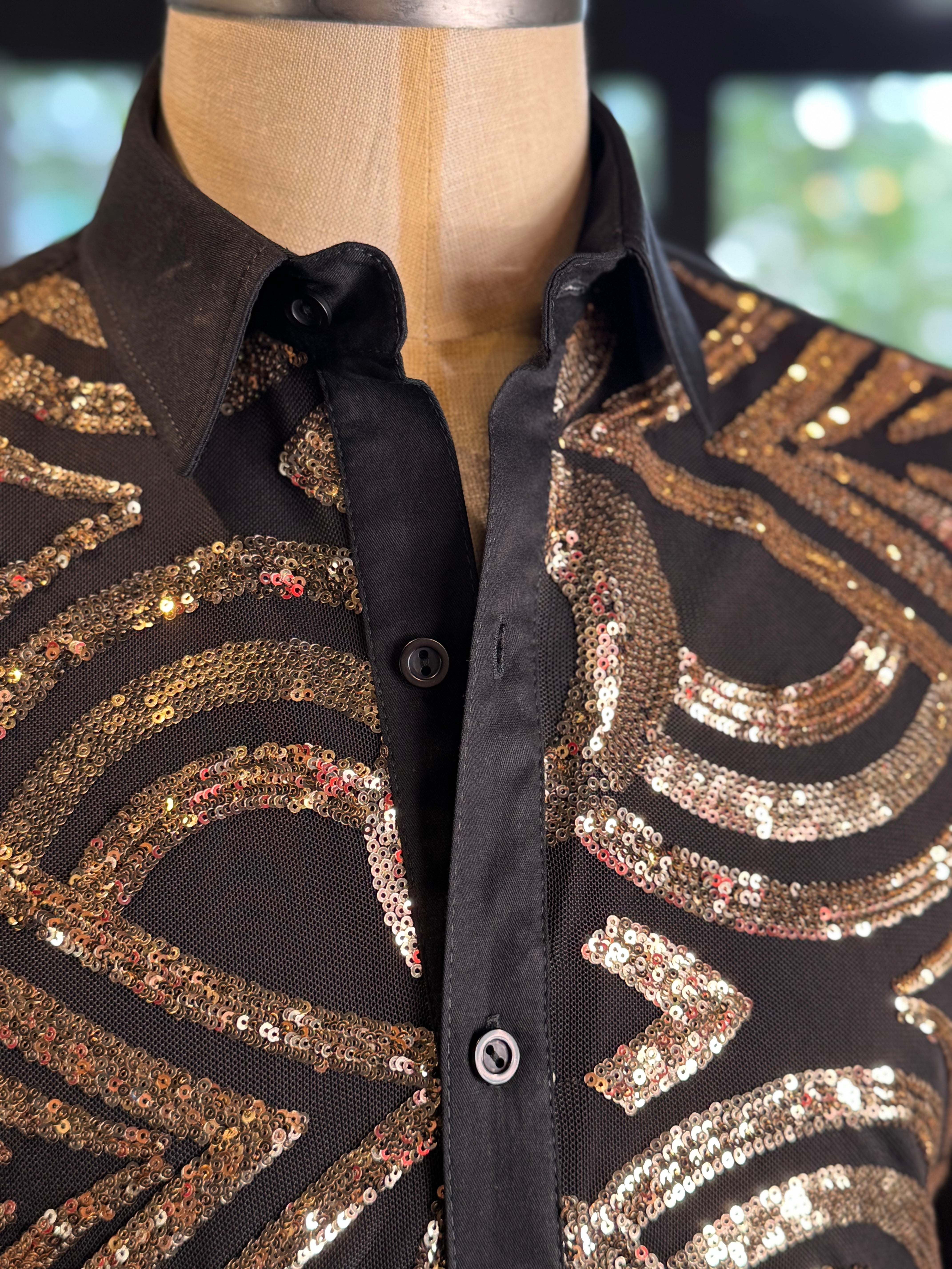 Camisa deco oro