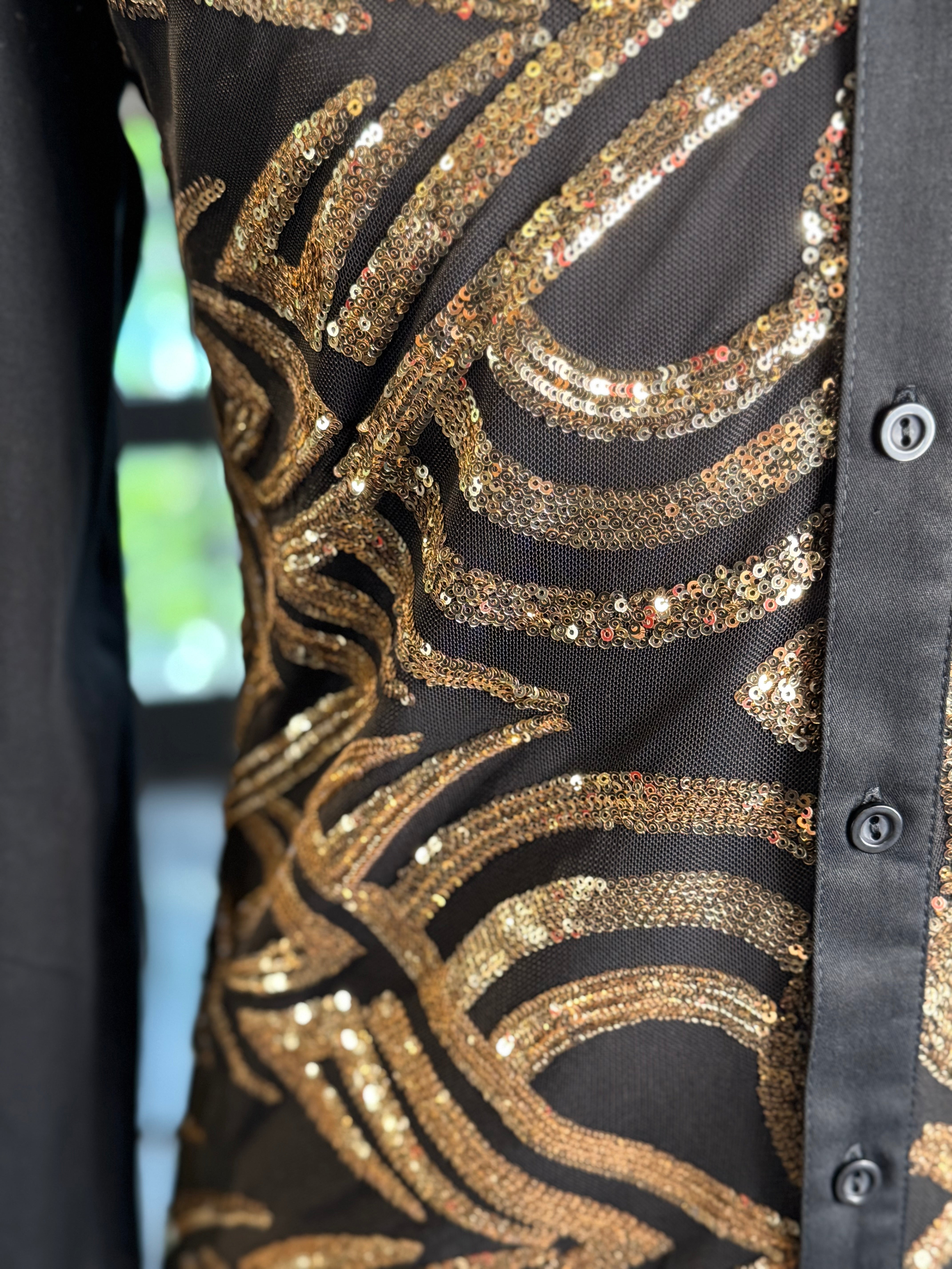 Camisa deco oro