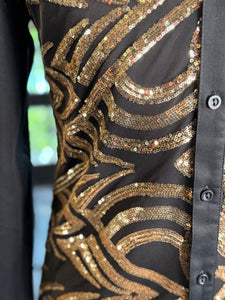 Camisa deco oro