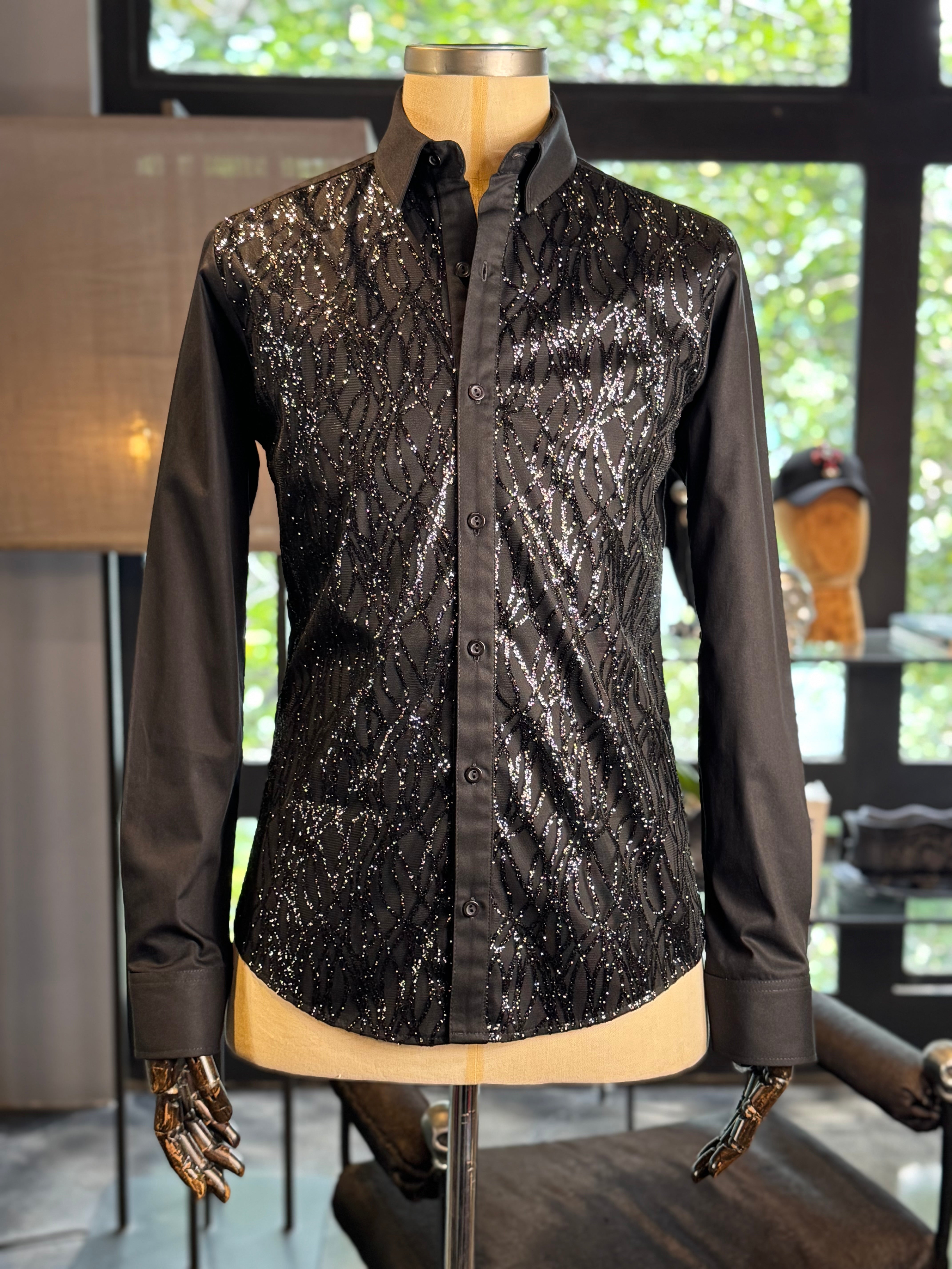 Camisa líneas onduladas