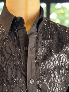 Camisa líneas onduladas