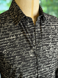 Camisa escritura