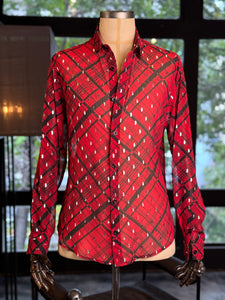 Camisa navidad roja