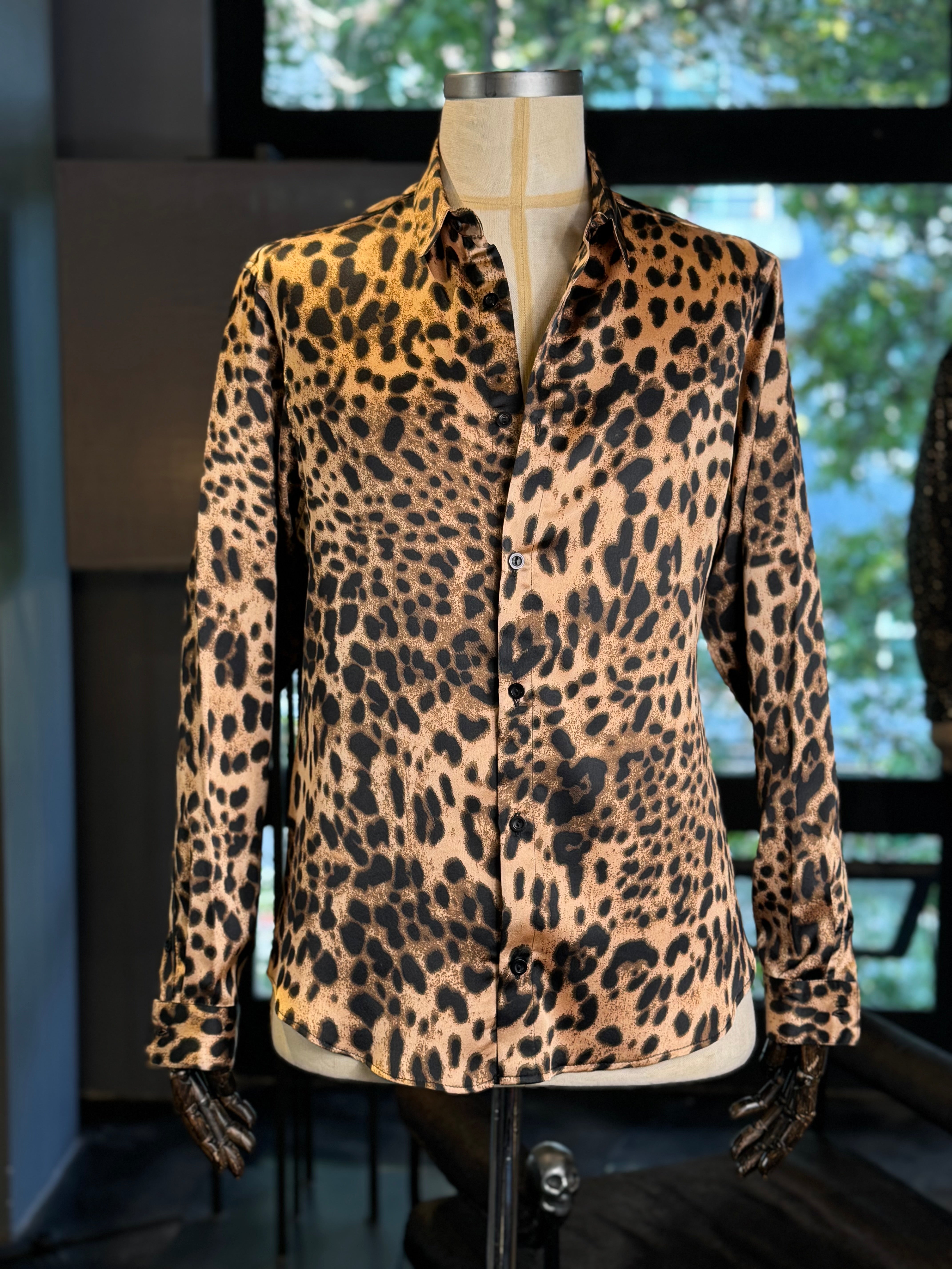 Camisa leopardo new