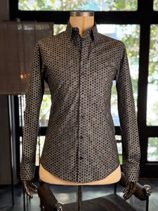 Camisa panal gris