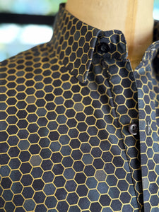 Camisa panal gris