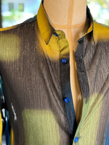 Camisa 60s amarilla