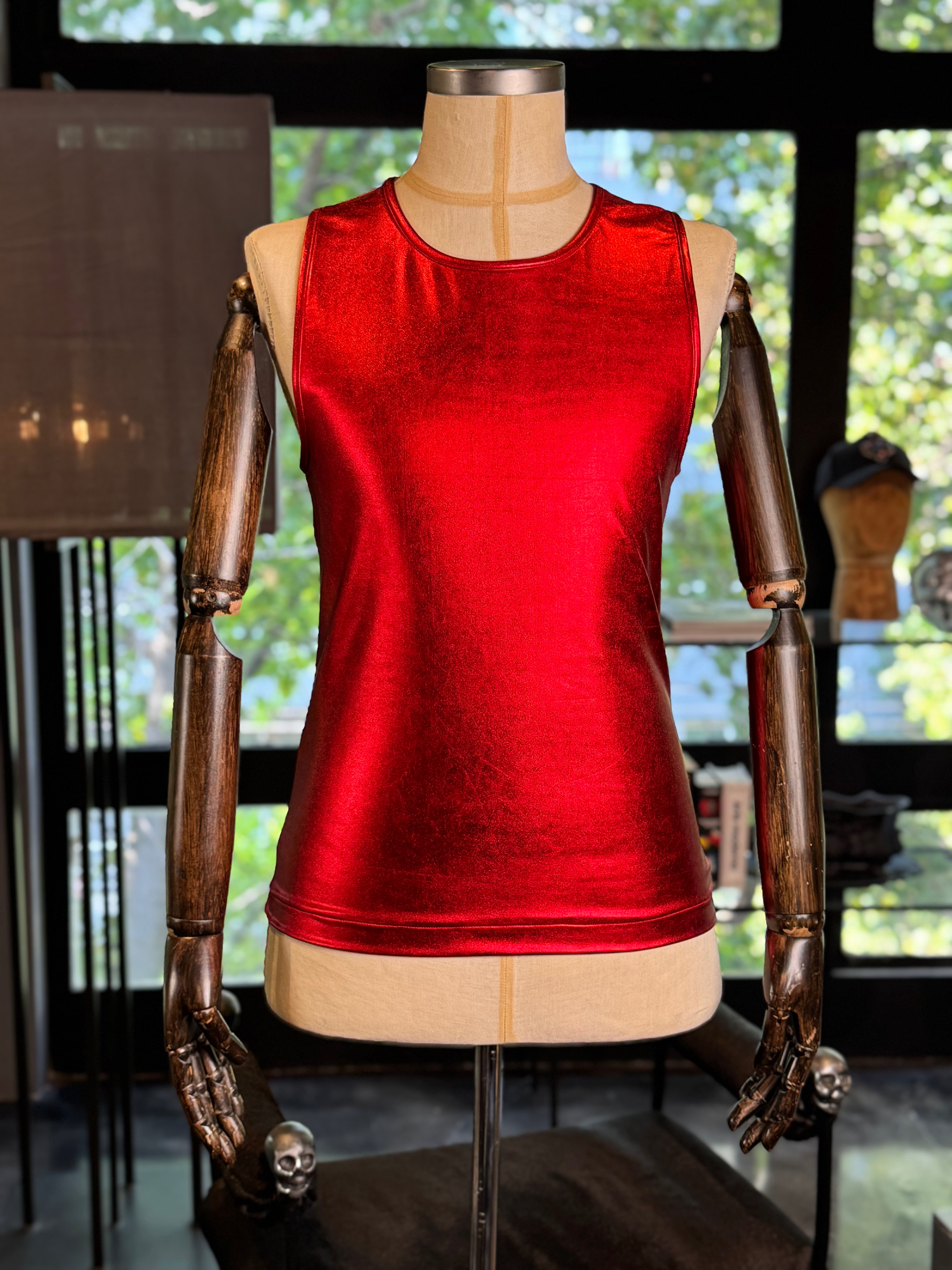 Tank top roja metal