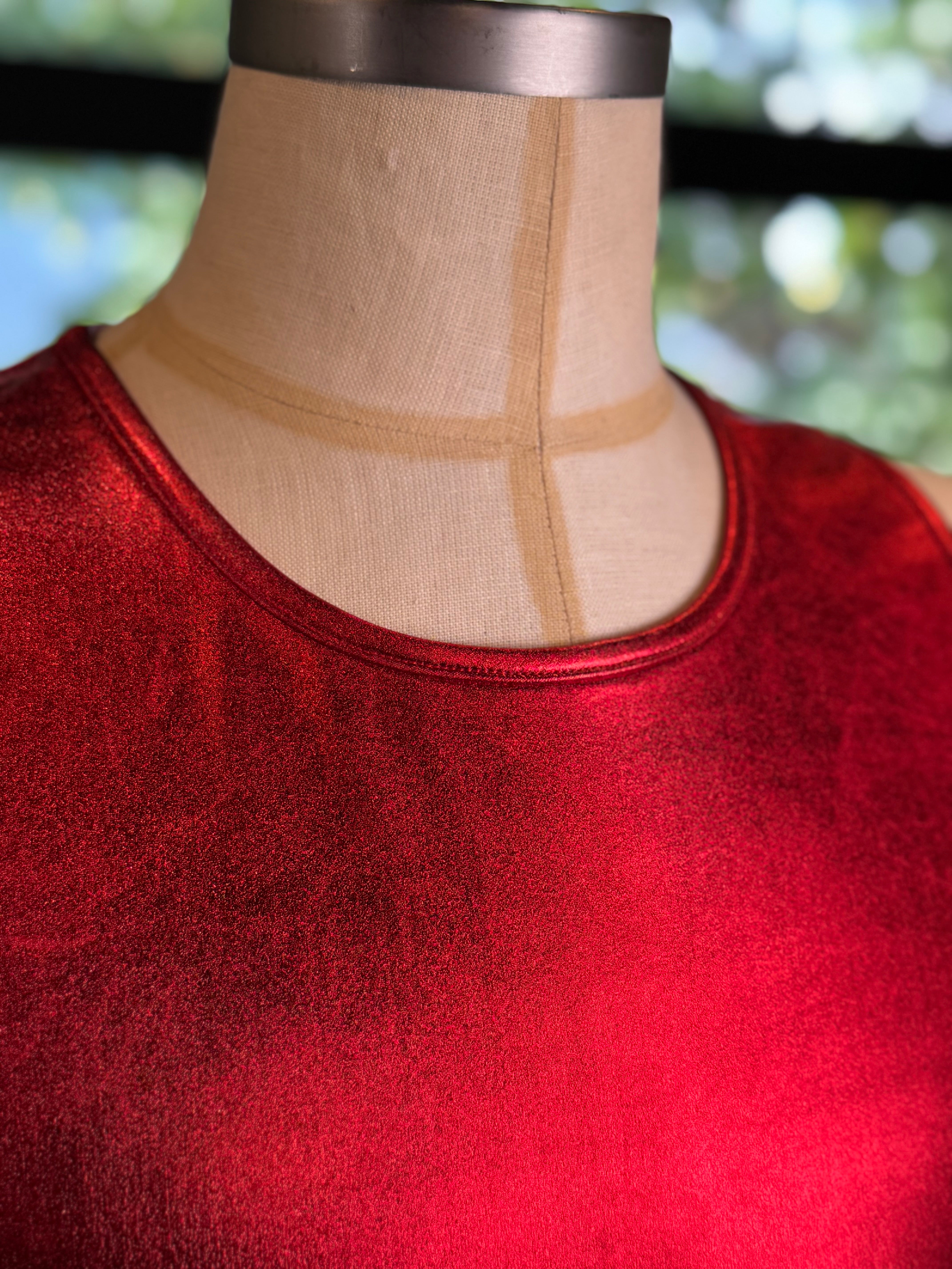 Tank top roja metal
