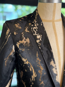Saco mármol oro