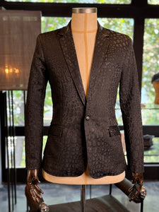 Saco negro reptil