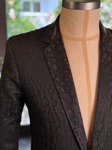 Saco negro reptil