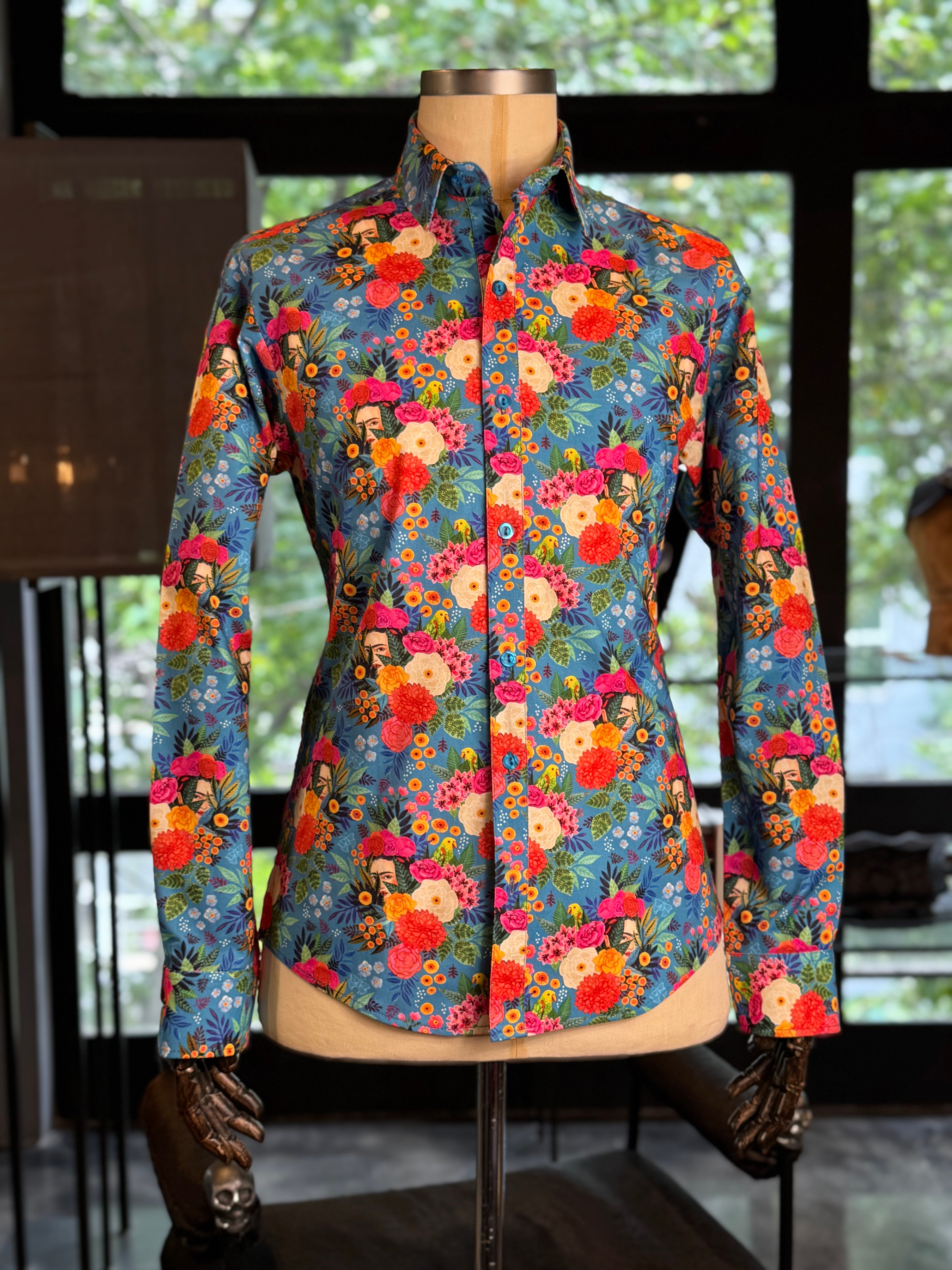 Camisa flores Frida
