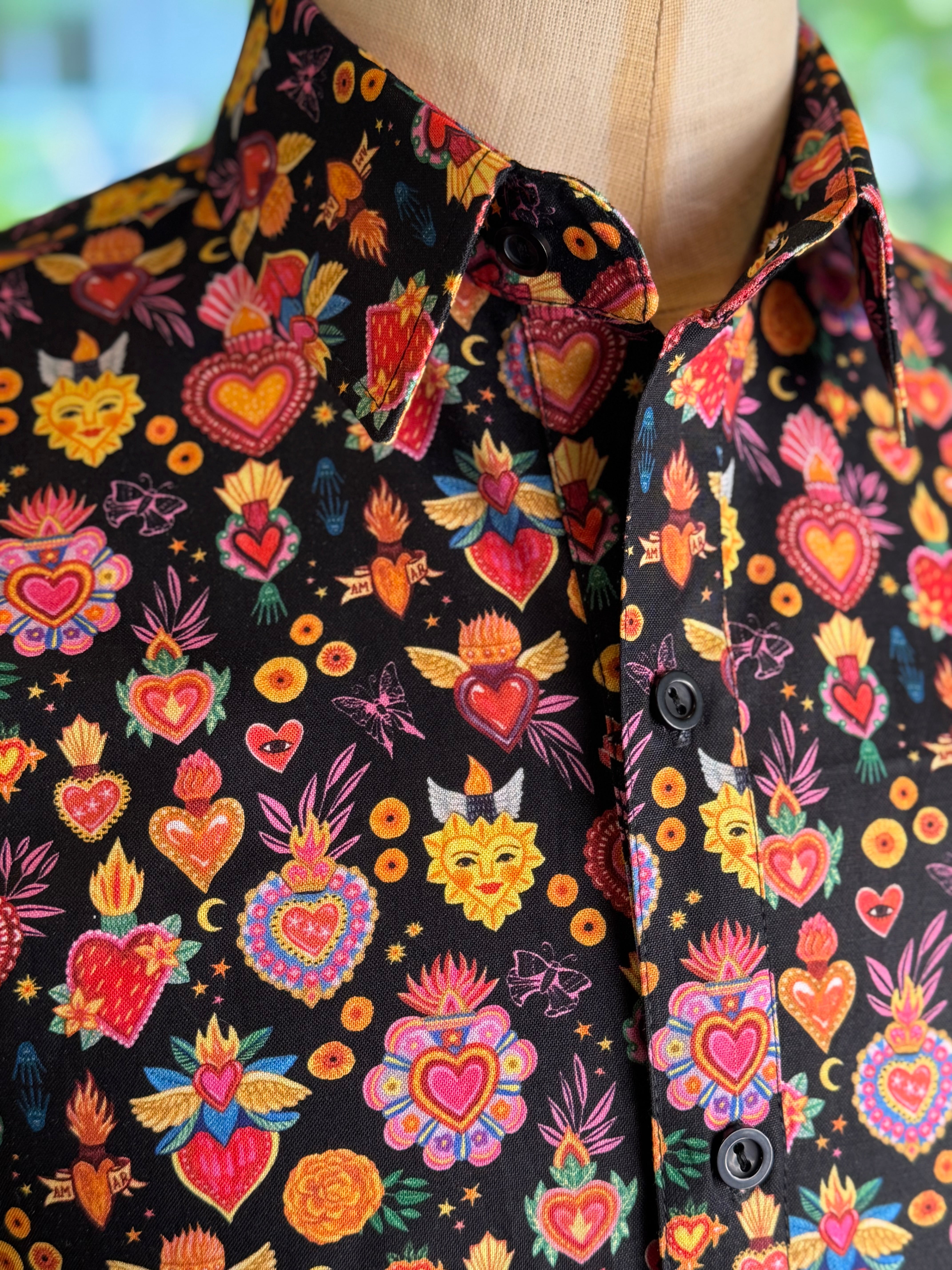 Camisa corazones sagrados