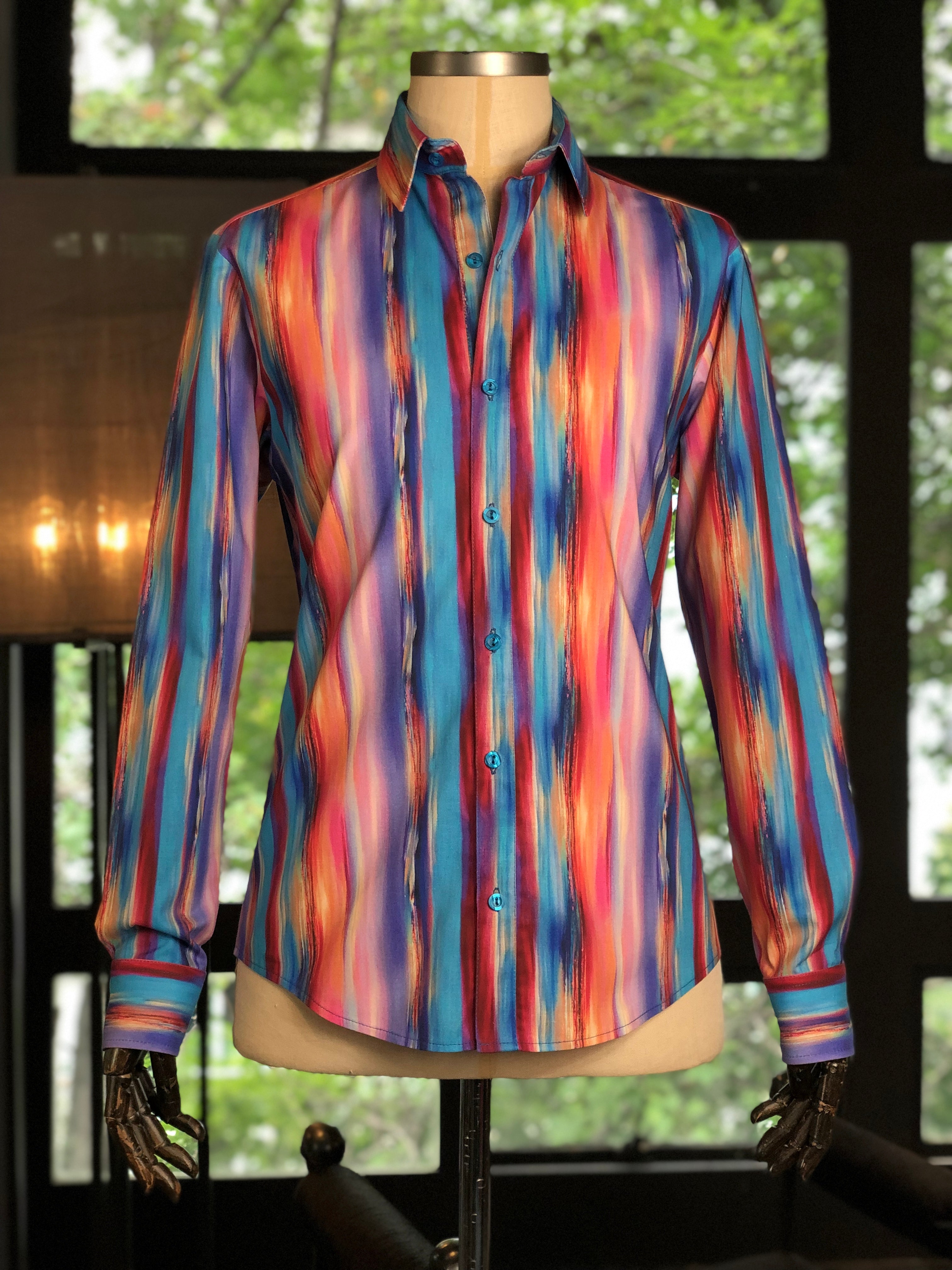 Camisa colores degradados