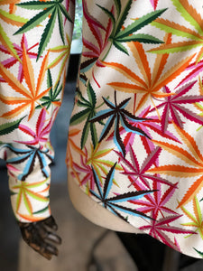 Camisa cannabis multicolor