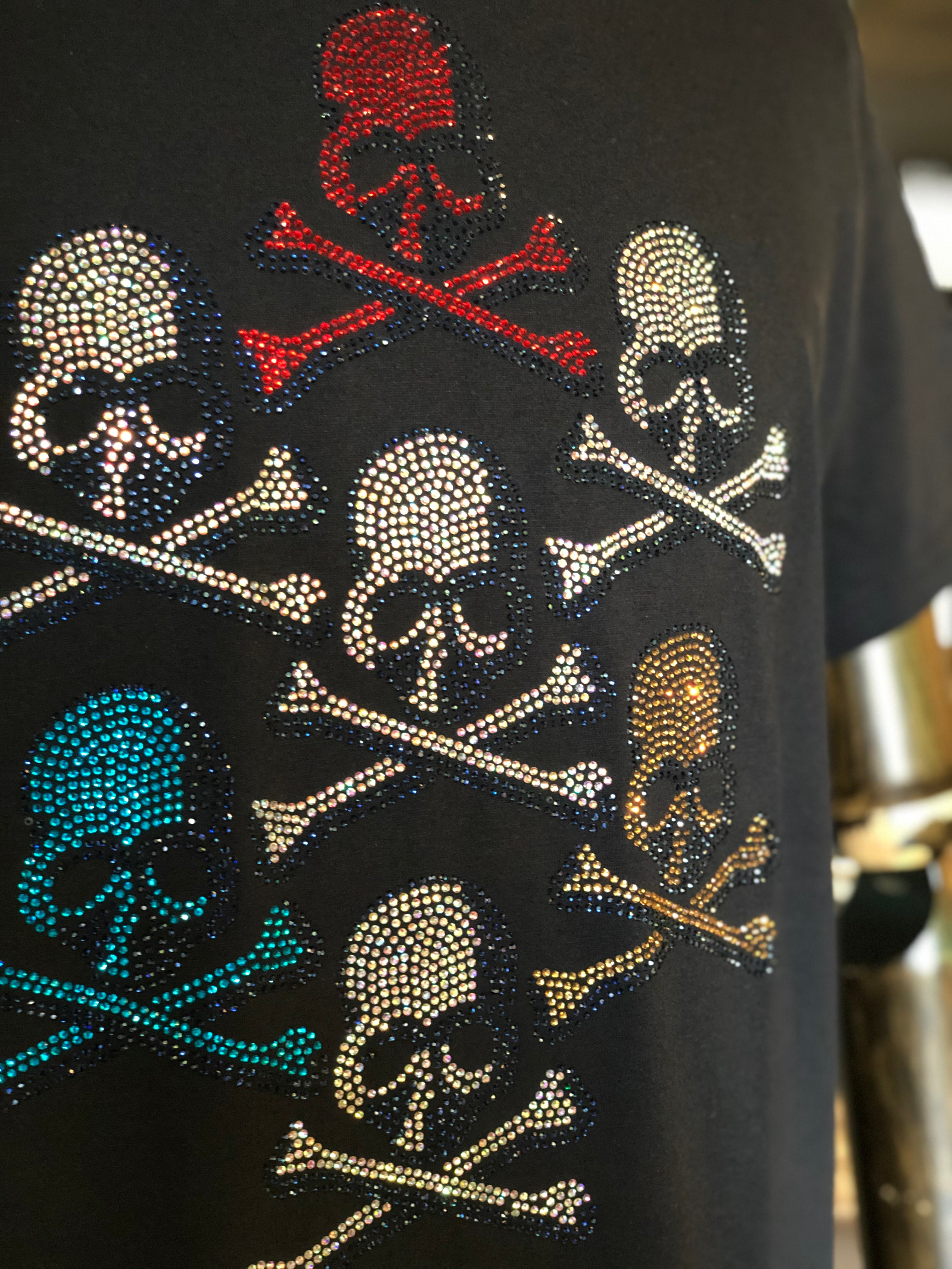 Camiseta multi calaveras