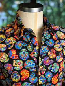 Camisa calaveras colores